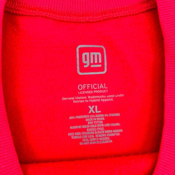 Chevrolet Camaro Sweatshirt XL Pink With Graphic Print By Hybrid Apparel‎ - Picture 3 of 4